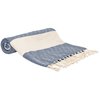 Deerlux 100% Cotton Turkish Bath Towel, 40 x 70 Diamond Peshtemal, Navy, PK 2 QI004004.NV.2